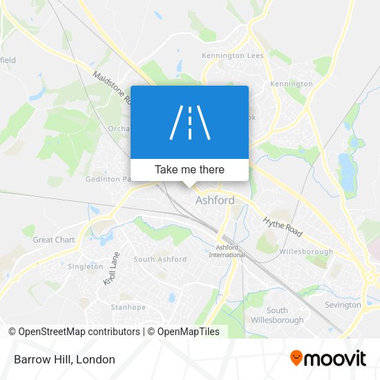 Barrow Hill map