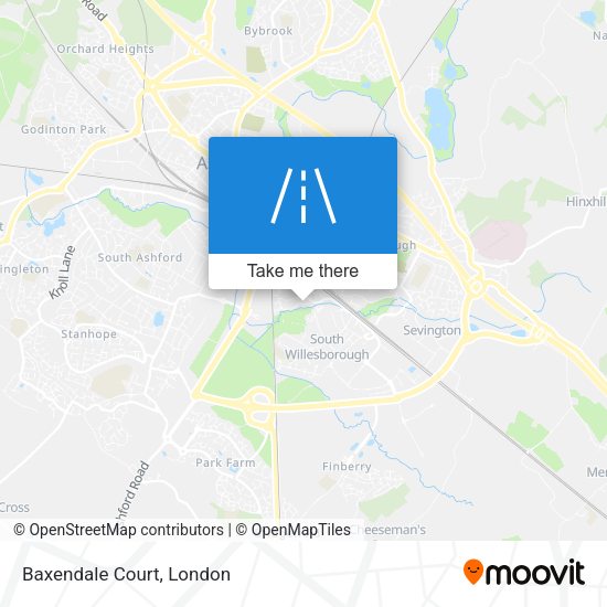 Baxendale Court map