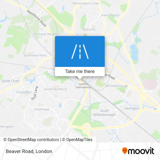Beaver Road map