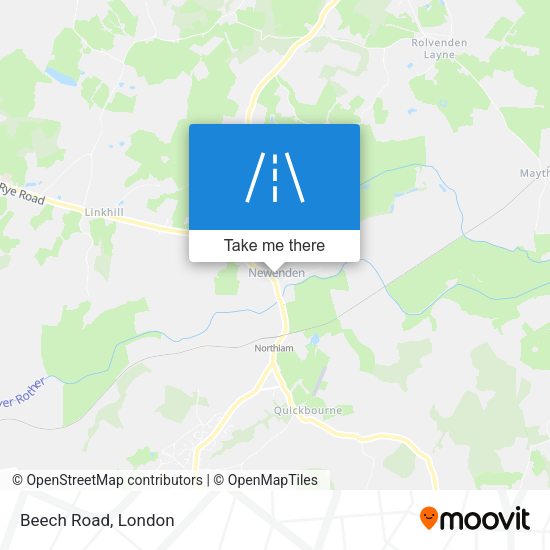 Beech Road map