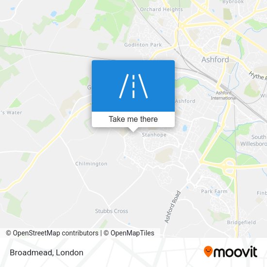 Broadmead map