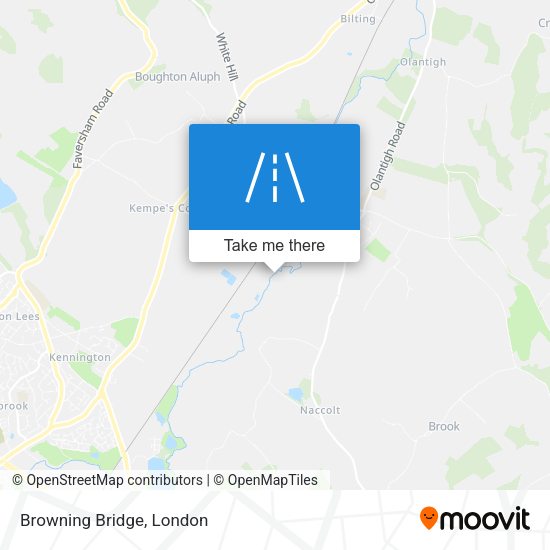 Browning Bridge map