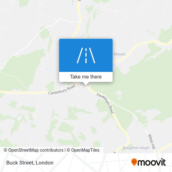 Buck Street map