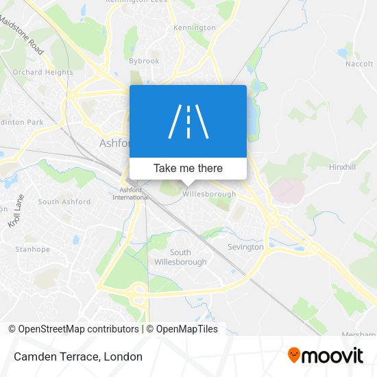 Camden Terrace map