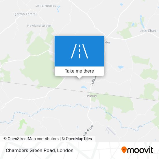 Chambers Green Road map