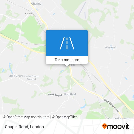 Chapel Road map