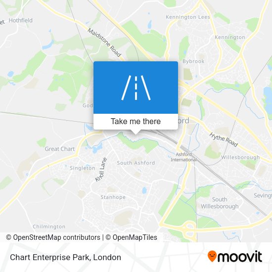 Chart Enterprise Park map