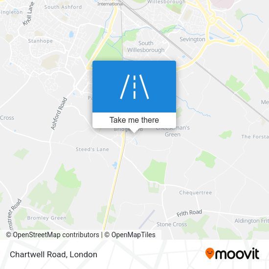 Chartwell Road map