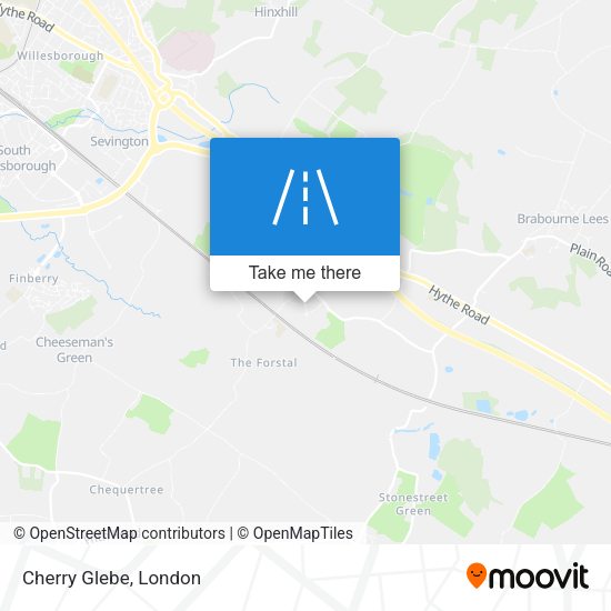 Cherry Glebe map