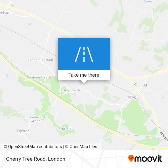 Cherry Tree Road map