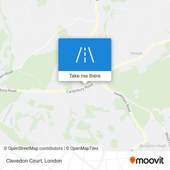 Clevedon Court map