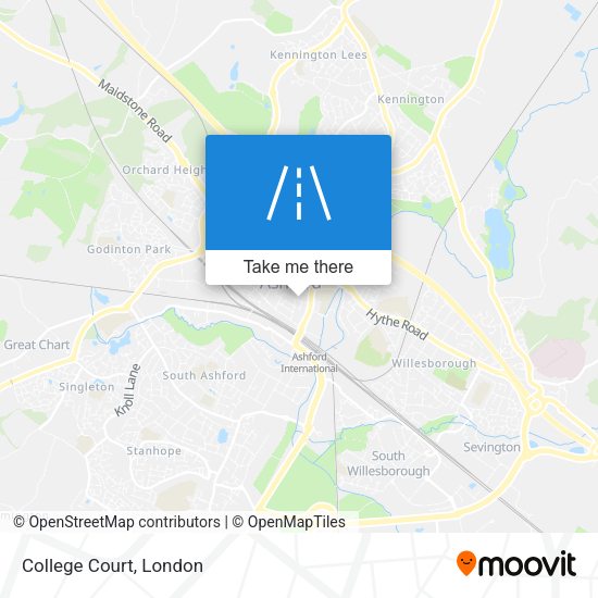 College Court map