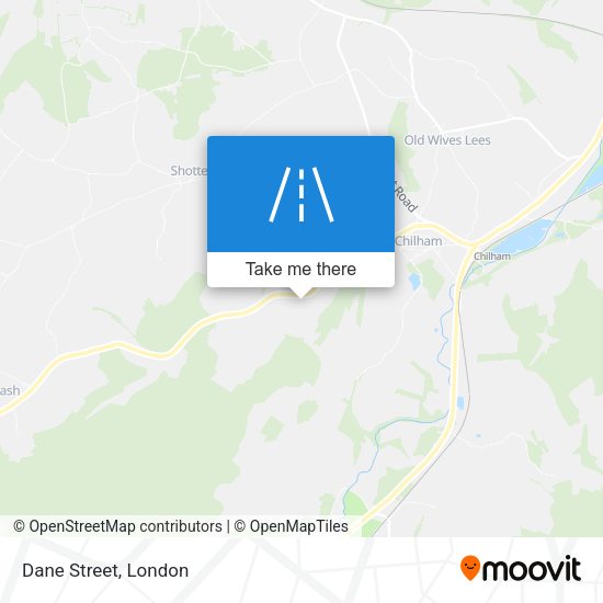 Dane Street map