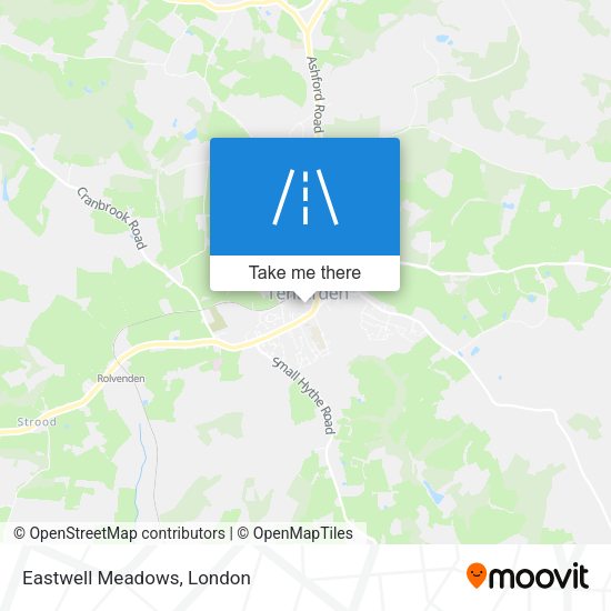 Eastwell Meadows map