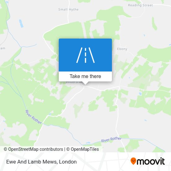 Ewe And Lamb Mews map