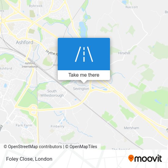 Foley Close map
