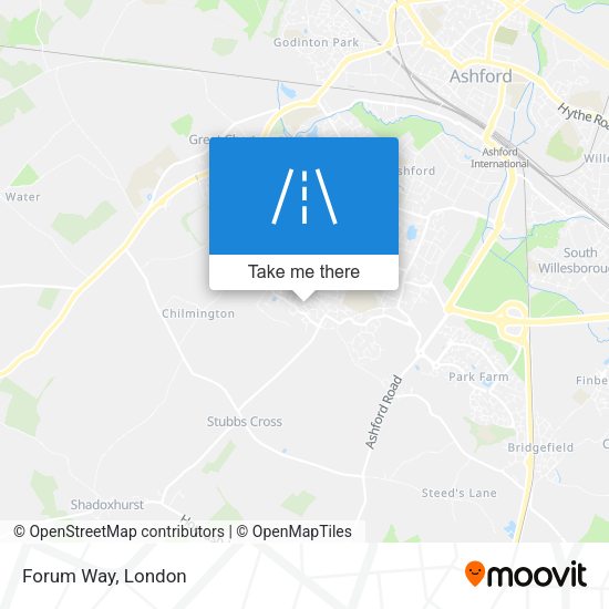 Forum Way map