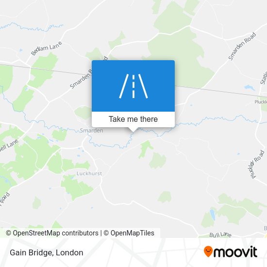 Gain Bridge map