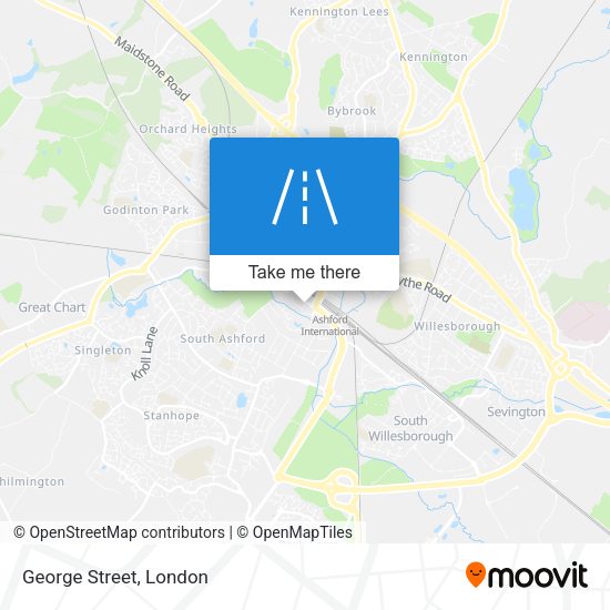George Street map