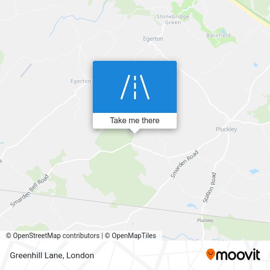 Greenhill Lane map