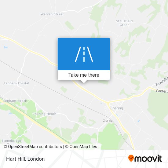 Hart Hill map