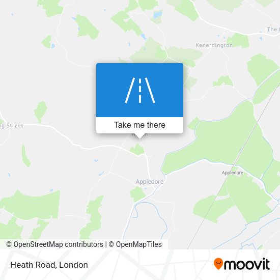 Heath Road map
