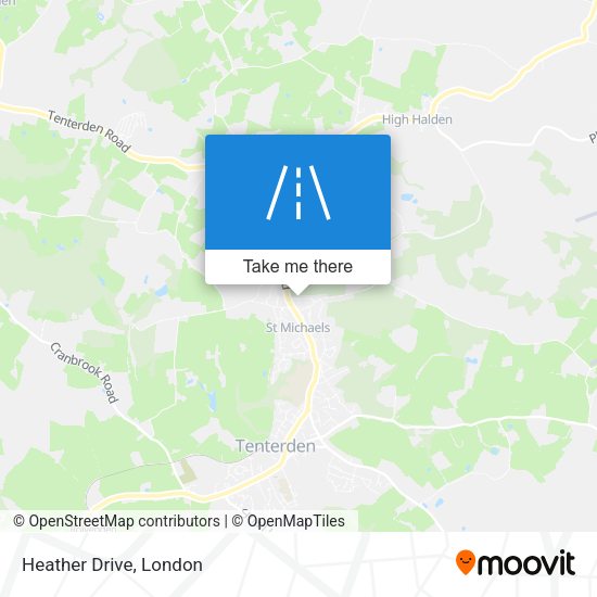 Heather Drive map