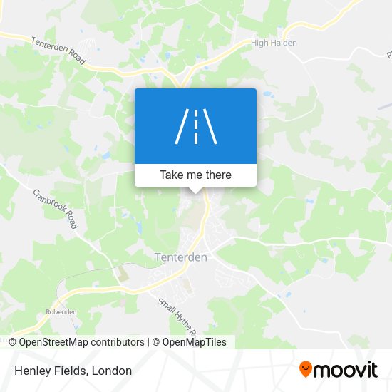 Henley Fields map