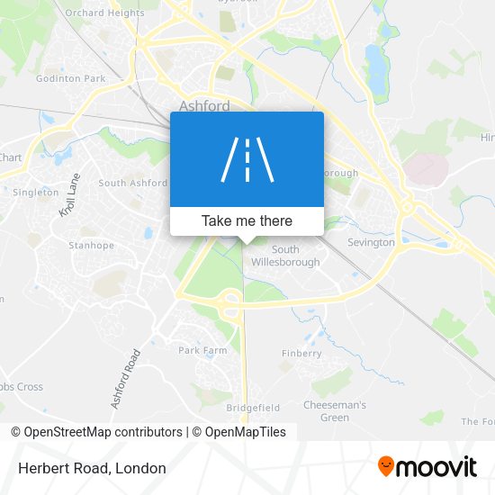Herbert Road map