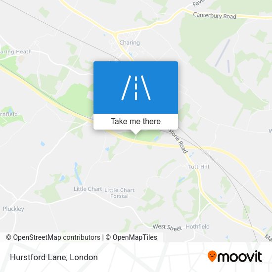Hurstford Lane map