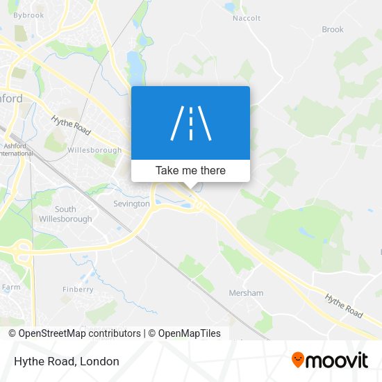Hythe Road map