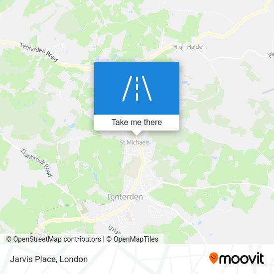 Jarvis Place map