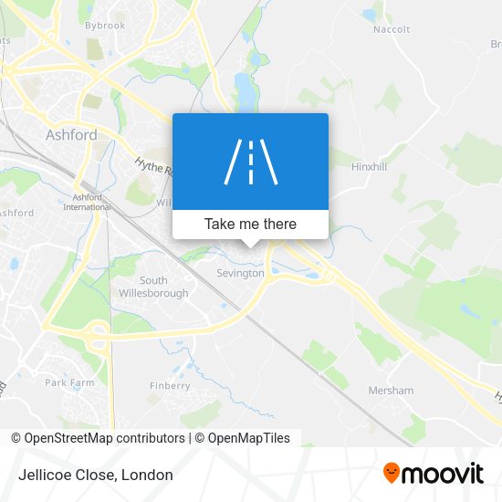Jellicoe Close map
