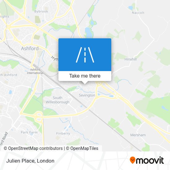 Julien Place map