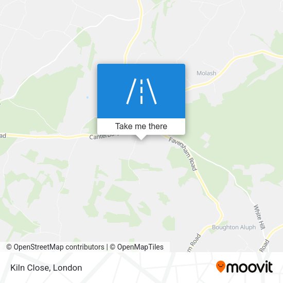 Kiln Close map