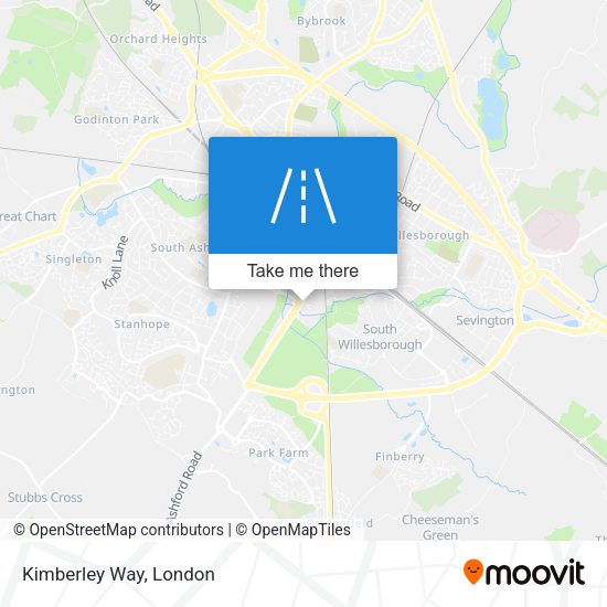 Kimberley Way map