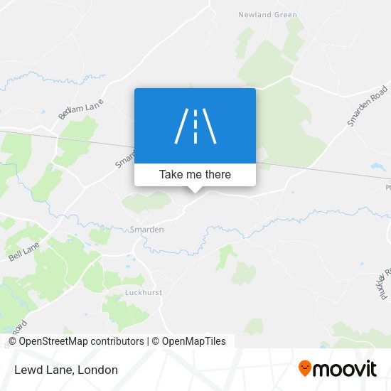 Lewd Lane map