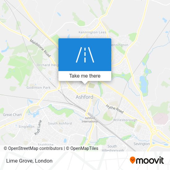 Lime Grove map