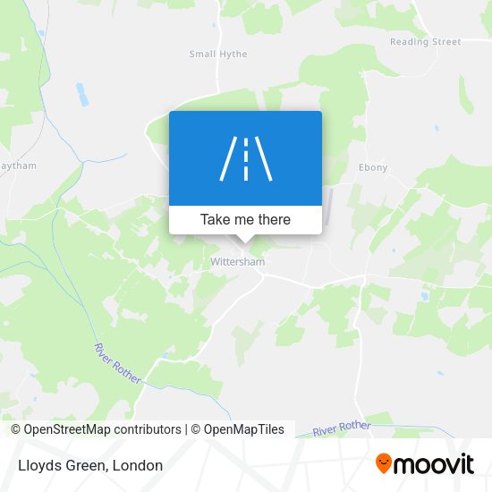 Lloyds Green map