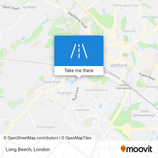 Long Beech map