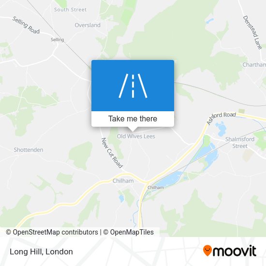 Long Hill map