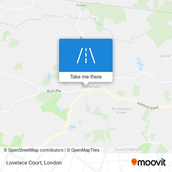 Lovelace Court map