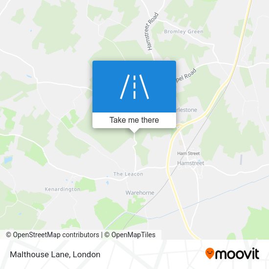 Malthouse Lane map