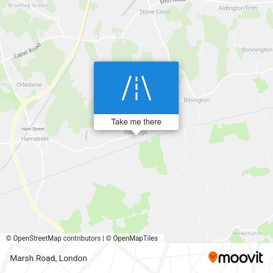 Marsh Road map