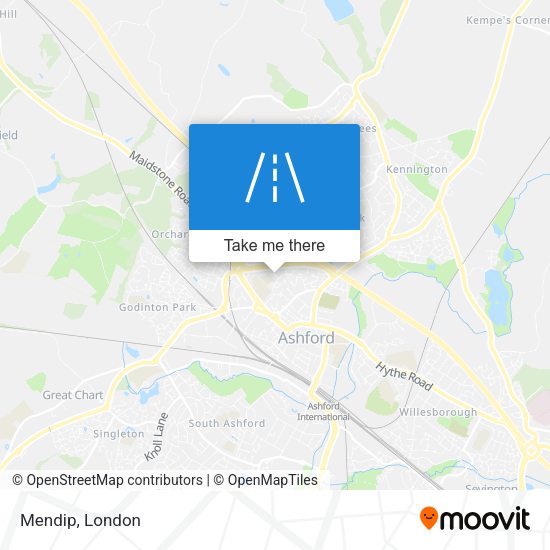 Mendip map