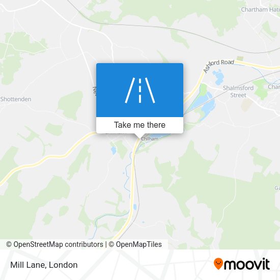 Mill Lane map