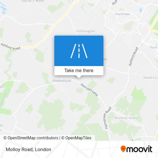 Molloy Road map