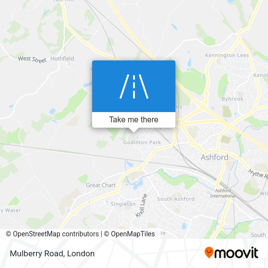 Mulberry Road map