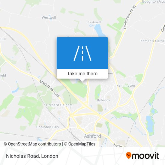 Nicholas Road map