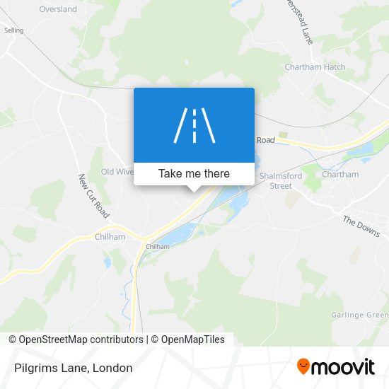 Pilgrims Lane map